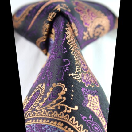 Celino 100% Woven Silk Tie for Men Necktie Premium Turkey Made