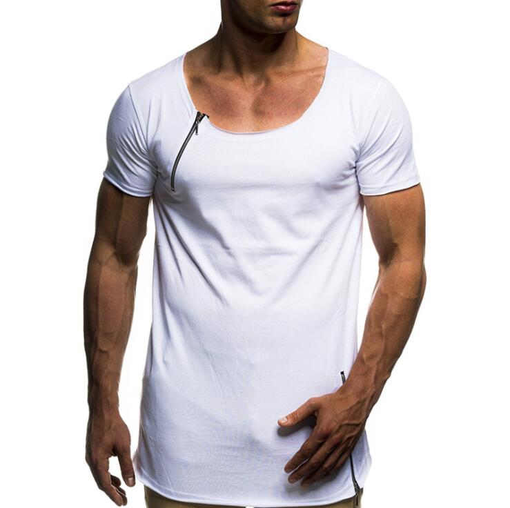 White Soft Cotton Slim Fit T-Shirts for Men - O Neck Short Sleeve Tee Shirts - Celino Corp.