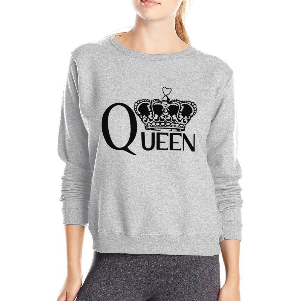 CESW011-2 Celino Women's Gray Long Sleeve Round Neck T-Shirt Sweater - Celino Corp.