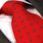 Designer Silk Floral Necktie with Matching Cufflinks & Pocket Square Set for Men