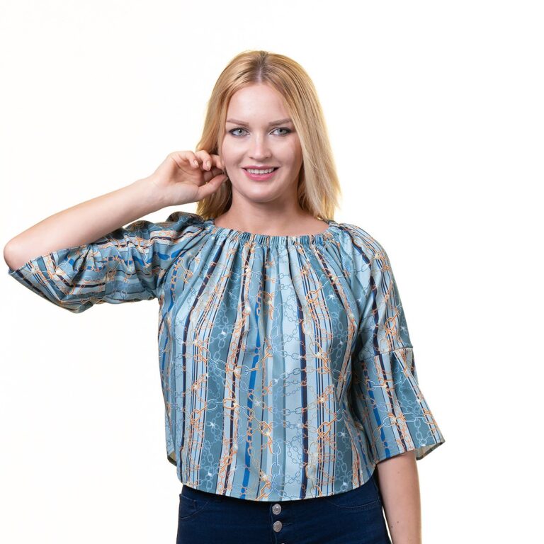 Multicolor Long Sleeve Off the Shoulder Blouse for Women - Going Out Lining Style Tops for Ladies - Celino Corp.