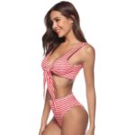 Celino Women's Sexy Red Floral Bathing Suit Swimwear Fashionable Bikini's - Celino Corp.