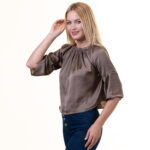 Celino European Made Casual Tops 3/4 Sleeve Off Shoulder Blouse for Women - Image 2