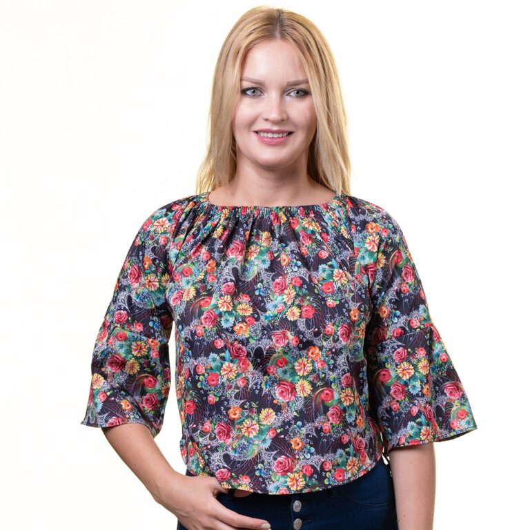 Colorful Long Sleeve Off the Shoulder Blouse for Women - Going Out Textured Tops for Ladies - Celino Corp.